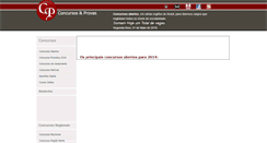 Desktop Screenshot of concursoseprovas.com.br