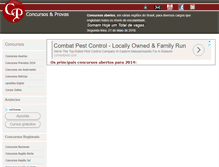 Tablet Screenshot of concursoseprovas.com.br